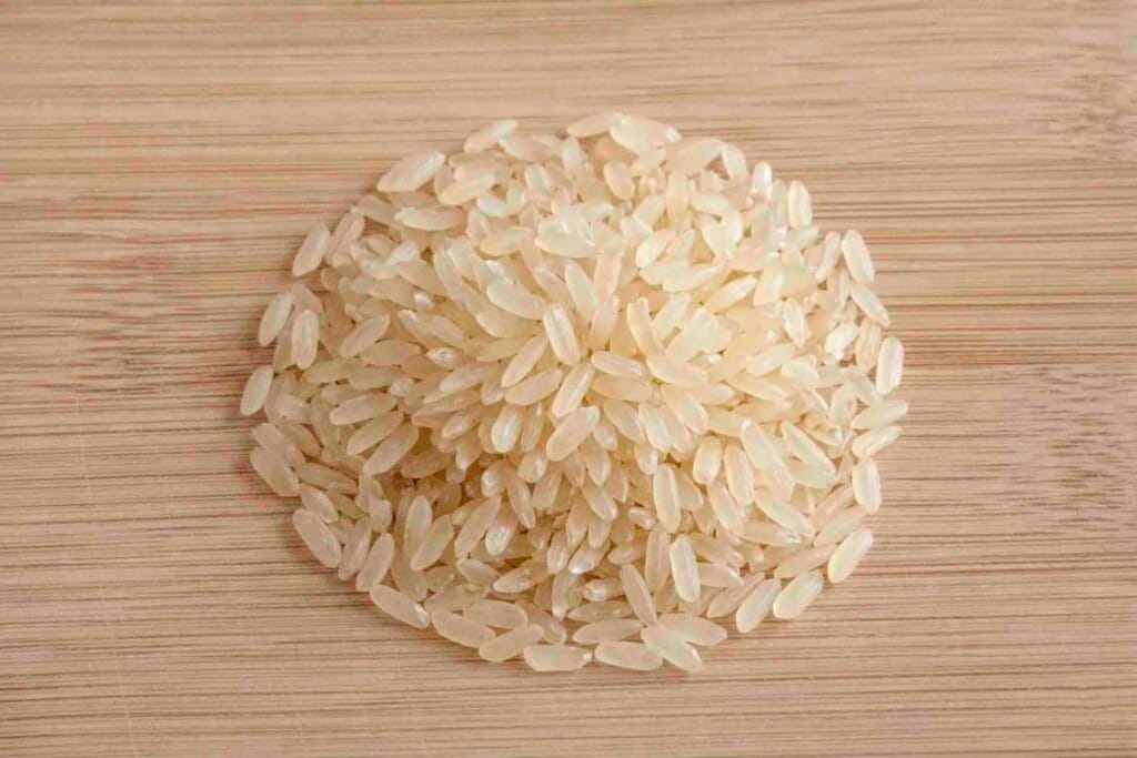 arroz vaporizado