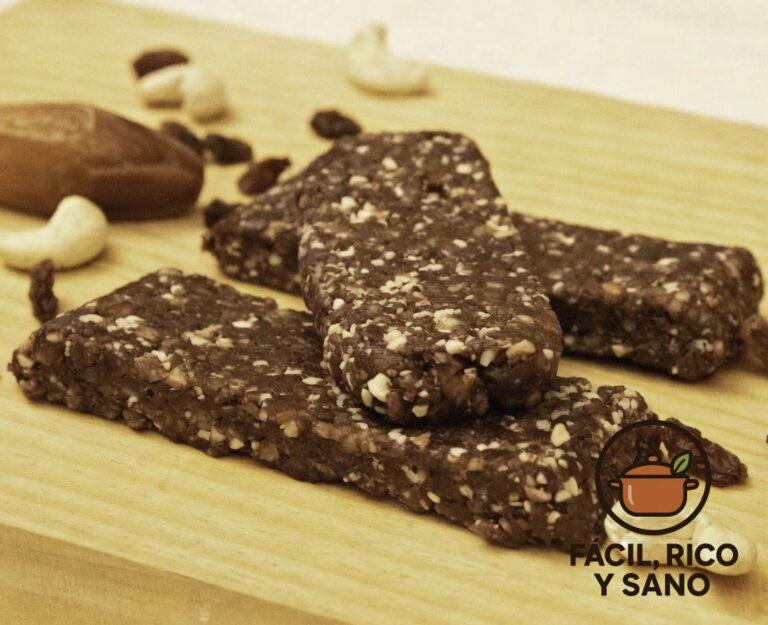 Barritas energéticas caseras