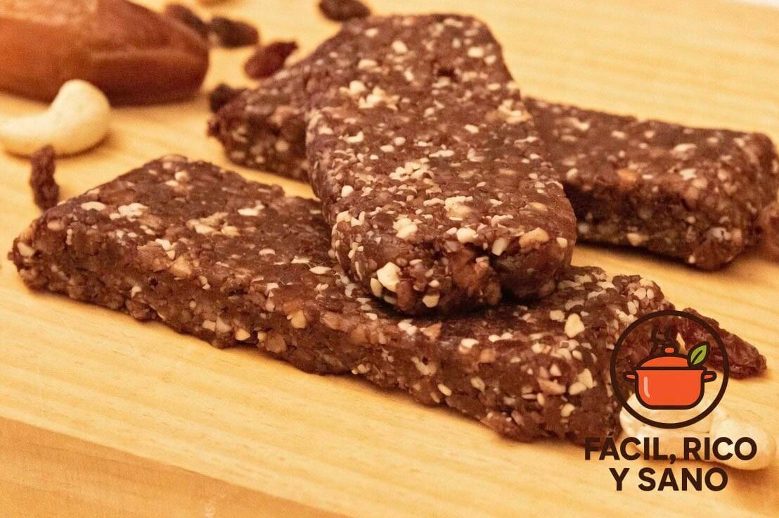 Barritas energéticas caseras