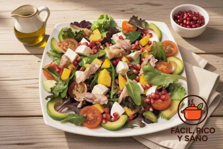 Ensalada de frutas tropicales