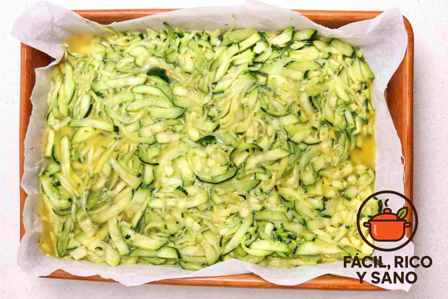 Tortilla de calabacín