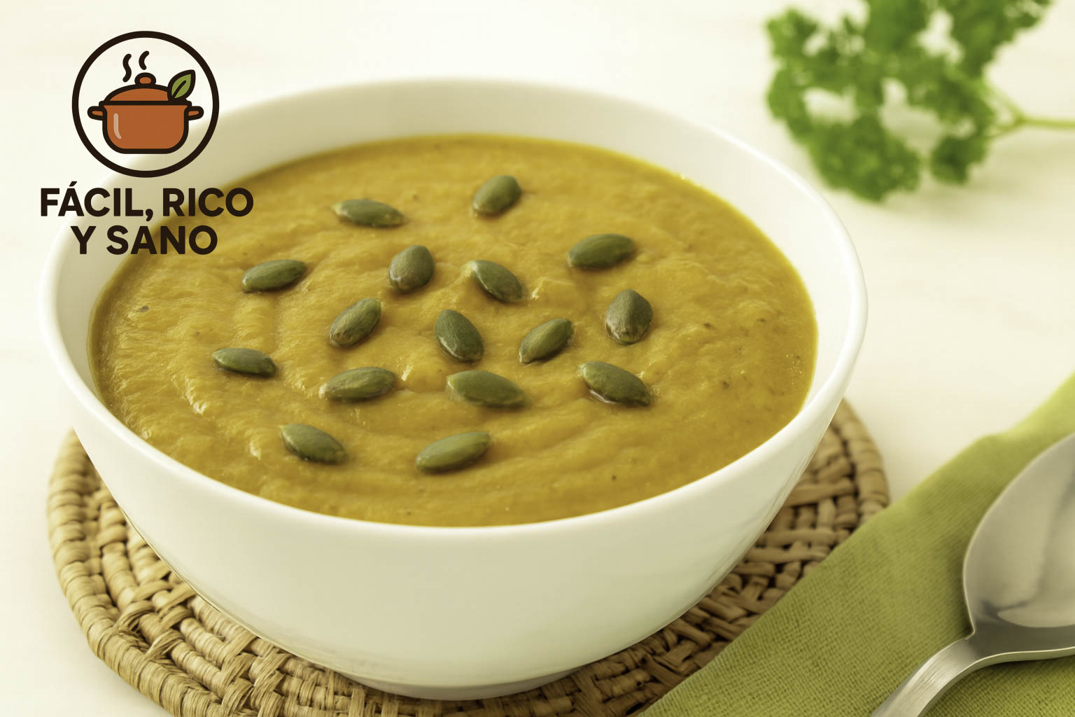 Crema de verduras al horno