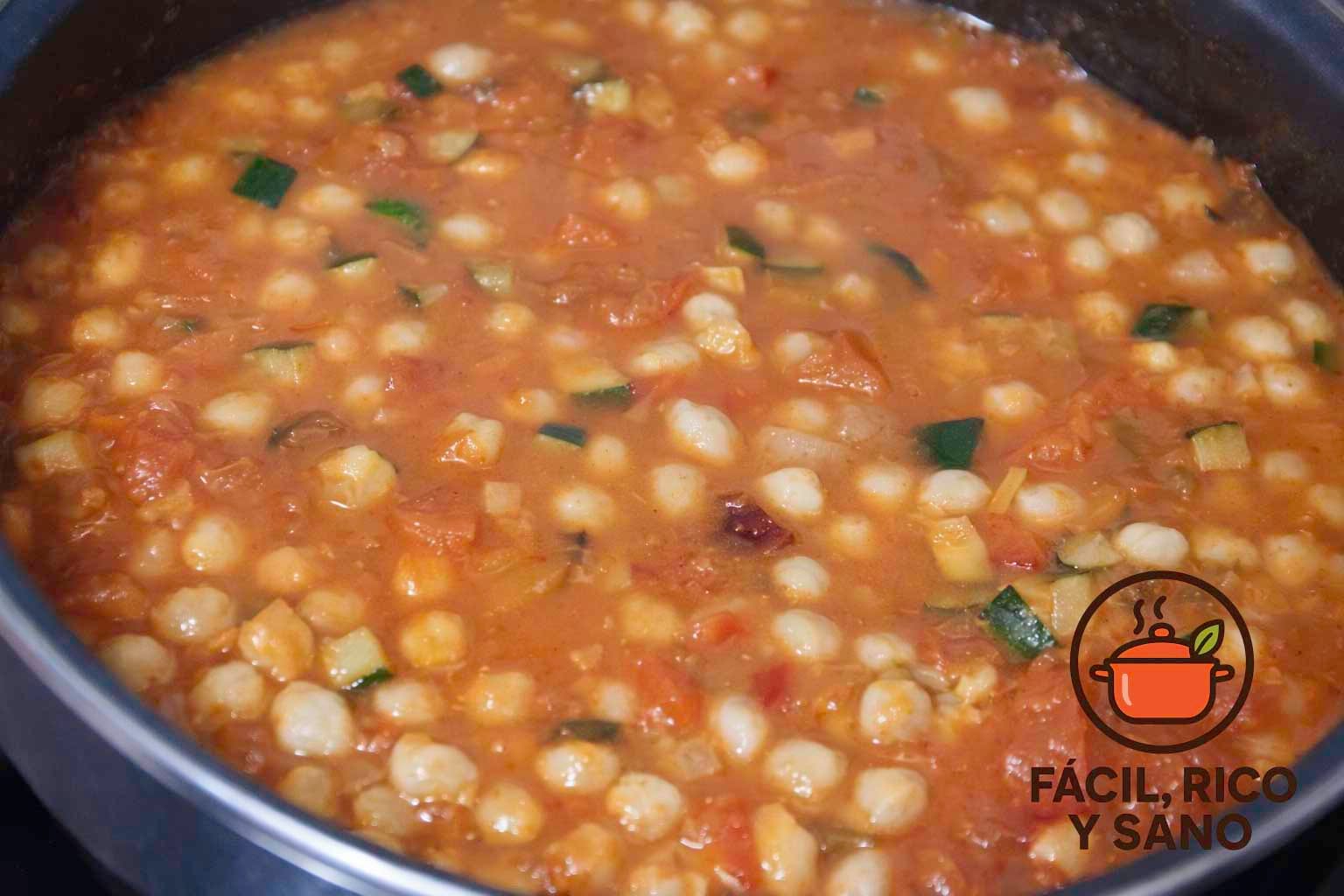 Guiso de garbanzos