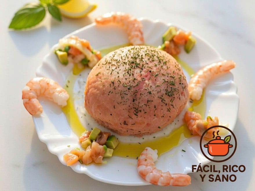 Tomate relleno de verduras