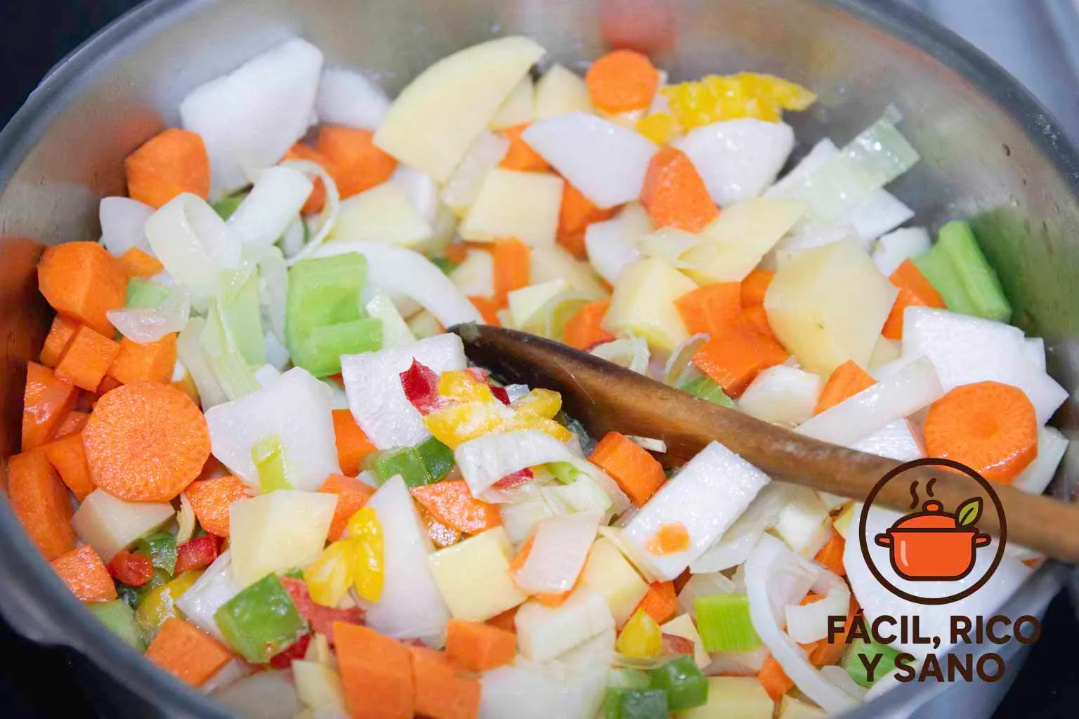 Sofrito de verduras